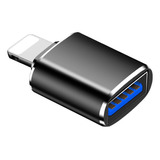 2 Piezas Adaptador Otg Para iPhone iPad Entrada Usb3.0 5gbps