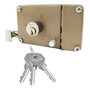 Cerradura Instala Facil Phillips Modelo 715 Derecha Beige