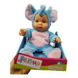 Bebote Con Disfraz Elefante 23 Cm Funny Lond