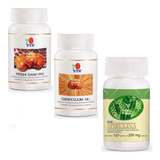 Trio, Reishi Gano (rg)+ Ganocelium (gl)+ Espirulina Dxn 