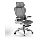 Silla De Oficina Ergonómica Soporte Lumbar Cómodo Ouo T70