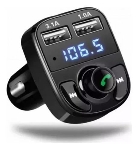 Car Mp3 Player V5.0 + Edr Kapbom Ka-x8 + Carregador