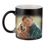 Taza Mágica Personalizada De Cerámica Con Foto Y Nombre