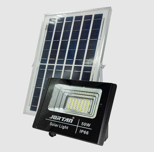 Linterna Solar 100w Con Panel Solar Y Con Control-exteriores