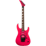 Jackson Dk3xr Hss Neon Pink W / Pink Pickups Color Fucsia Material Del Diapasón Laurel Orientación De La Mano Diestro