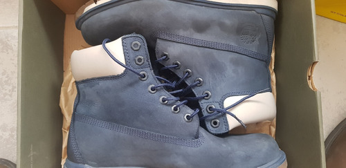 Botas Timberland Premium Waterproof 6 Inch Azul Navy