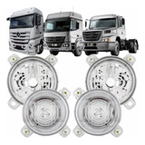 Par Bloco Farol Alto + Baixo Actros 2016 Atego Atron 13 A 20