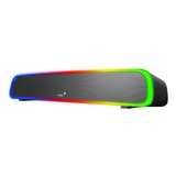 Genius Usb Soundbar 200bt, Barra De Sonido Bluetooth Led Rgb