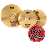 Set De Platillos Sabian Sbr Hh 14  + Cr 18 - Grey Music -