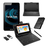 Tablet Positivo Twst+ Com Capa Teclado Gboard + Caneta Touch