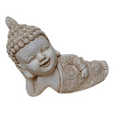 Buda Bebe Llamita Recostado Decorativo Con Manto 