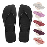 Chinelo Havaianas Square Slim Original Quadrado Pop 