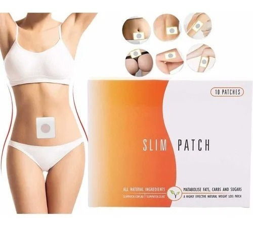 Parches Adelgazantes Slim Patch Baje De Peso Acupuntura