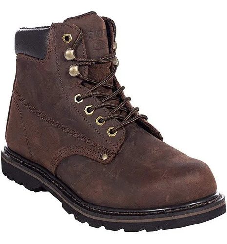 Botas Trabajo Burras Work Steel Toe Casquillo Acero Segurida