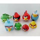 Set Figuras Y Llaveros Angry Birds 