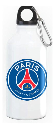 Termo Botilito Psg Paris Futbol Caramañola Serie White