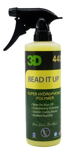 3d Bead It Up Sellador Polímero Super Hidrofóbico 16oz Cera