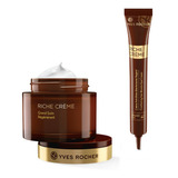 Yves Rocher Kit Regenerante - Crema Facial + Ojos + Manos