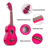 Ukelele Soprano Glossy Fucsia Na-10lr