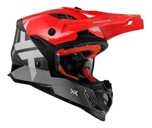 Capacete Motocross Mattos Atomic Icon 2023 Vermelho Lançamen