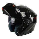 Casco Rebatible Axxis Storm Sv Solid Doble Visor Mdelta Ct.