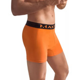 Boxer Maxton  De Algodon Y Lycra Liso Art 101  Del S Al Xl