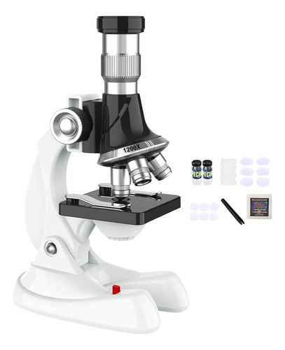 Kits De Ciencia De Microscopio Para Niños, Microscopio