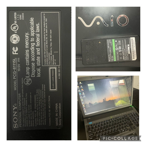 Notebook Sony Vaio Vpc F136fm