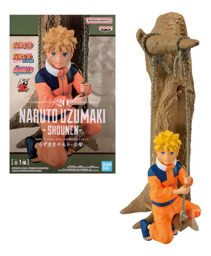 Figura Naruto Uzumaki Diorama Columpio 20th Aniv - Banpresto