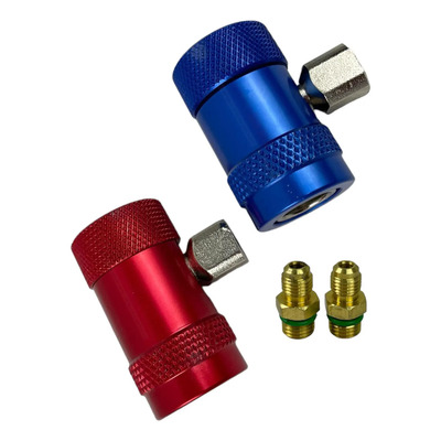 Cople Rapido Adaptador Gas Automotriz R1234yf Clima Autos | Envío gratis