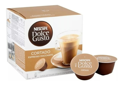 Capsulas Dolce Gusto Cortado Espresso Macchiato Nescafe X96