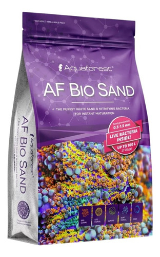 Substrato Af Bio Sand 7,5kg Aquaforest