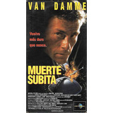 Muerte Subita Vhs Jean-claude Van Damme Sudden Death 1995