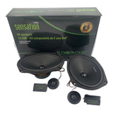 Alto Falante Kit 2 Vias 6x9 Audiophonic Fiat Toro Renegade