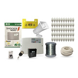 Kit Energizador+pila Respaldo+control Remoto+alambre+cable
