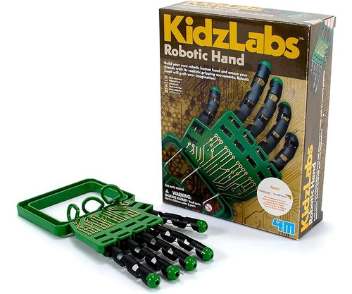 4m Kidzlabs Kit De Mano Robótica  Diy Robot Mecánico