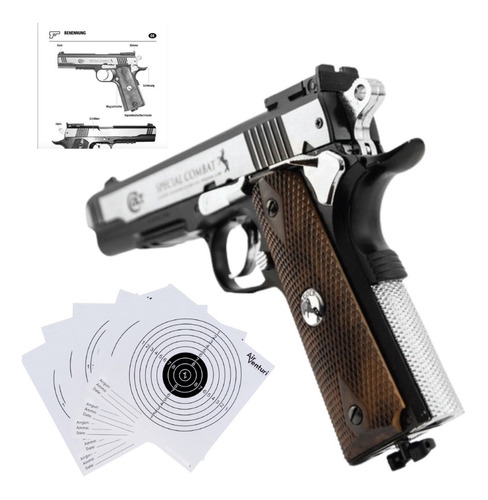 Classic Co2 Bbs .177 4.5mm Pistola Colt 1911 Xchws P