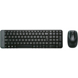 Kit Teclado E Mouse Sem Fio Logitech Mk220 Preto