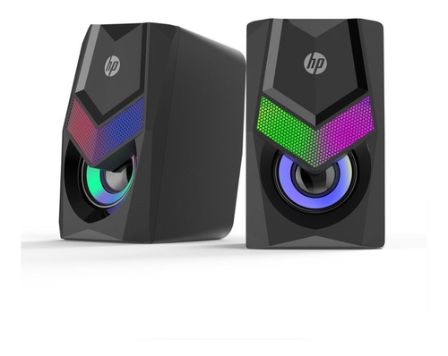 Parlante Gamer Led Rgb Hp Stereo 