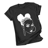 Bonita Camiseta Con Estampado Gráfico Para Mujer, Divertida