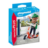 Playmobil Hombre Con Scooter Eléctrico - 70873