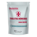 Toallita Antibacterial Crosstex Para Manos/superficies X 100