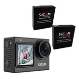 Pack Cámara Sjcam Sj6 Pro 4k Doble Pantalla Más 2 Baterías