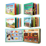 Libros De Cognición Montessori Para Niños Juguetes Libro Edu