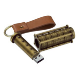 Unidad Flash Usb Cryptotex, Oro Antiguo, 64 Gb