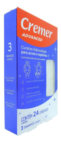 Curativo Adesivo Hidrocoloide De Rosto Acnes E Espinhas Seca