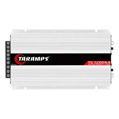 Amplificador Taramps Ts 1200x4 1200 W Rms 4 Canales Clase D Blanco | Meses sin interés