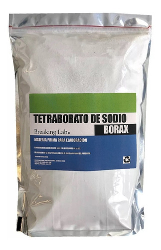 Borax Borato De Sodio 2 Kg Molido En Polvo Para Hacer Slime