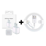 Kit Cable Usb Y Cargador Para iPhone