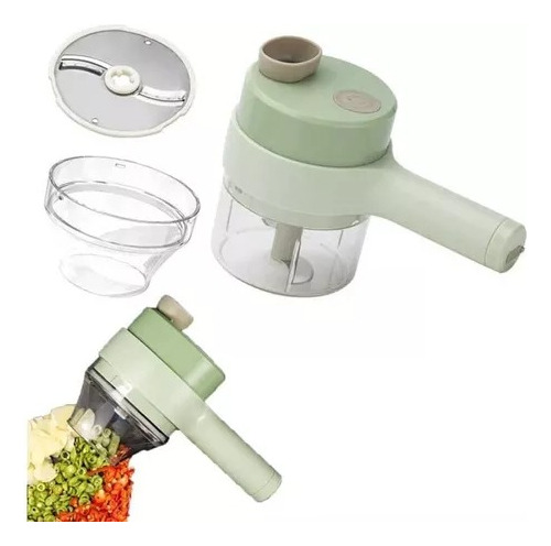 Mini Picador De Alimentos /verduras Multiusos Recargable Usb
